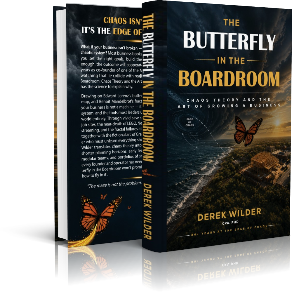 The Butterfly in the Boardroom by Derek Wilder
